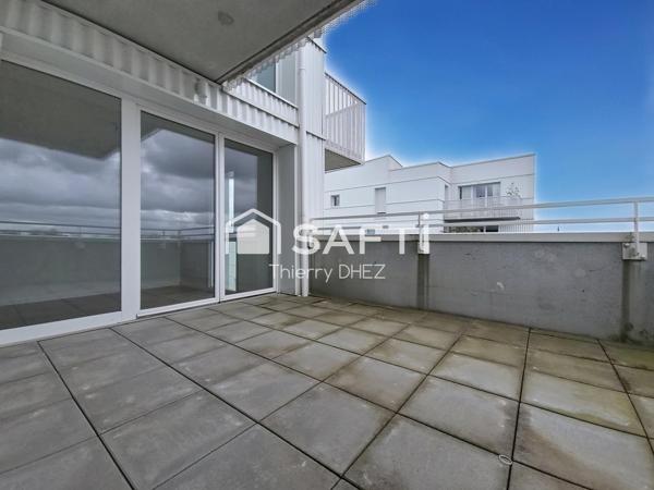 T3 59m² de 2022 au 5è étage avec grand balcon, vue dégagée et frais de notaire réduits !