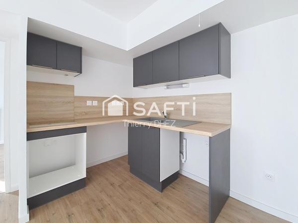T3 59m² de 2022 au 5è étage avec grand balcon, vue dégagée et frais de notaire réduits !