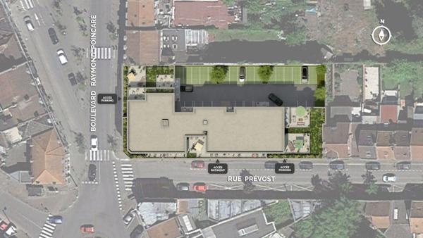 Appartement Bethune 2 pièce(s) 46 m2 avec terrasse et parking