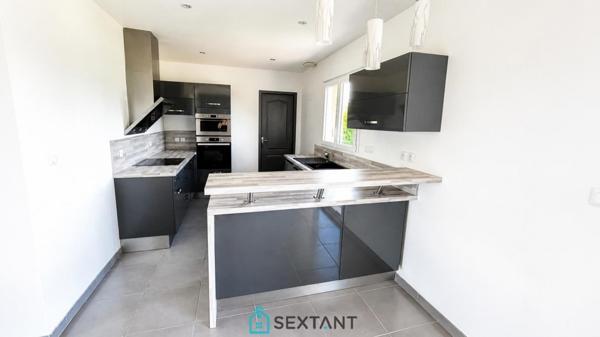 Maison familiale récente 4 chambres – 113 m² – Terrain de 1 515 m² – Valletot (27350)