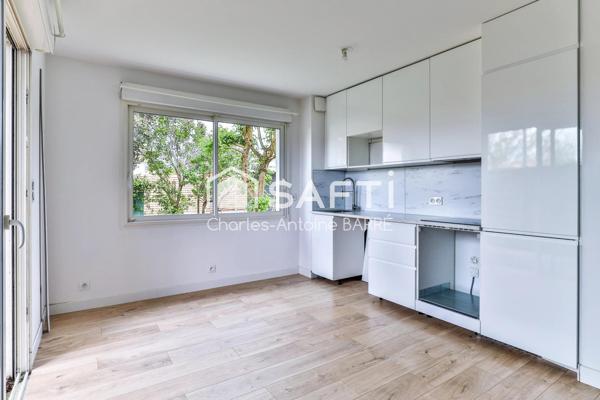 Appartement T2 idéalement situé avec jardin privé