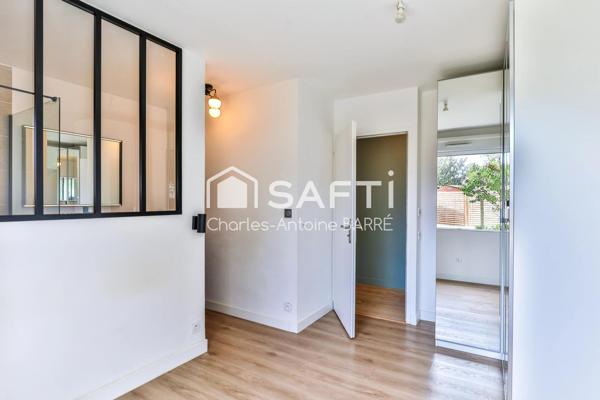 Appartement T2 idéalement situé avec jardin privé