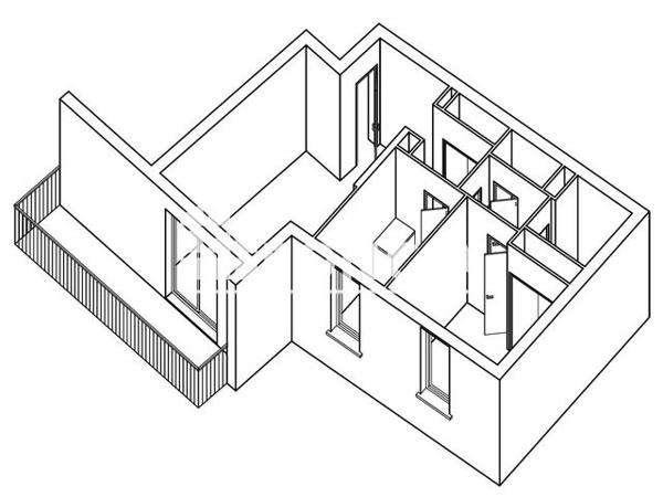 Location Appartement 2 pièces 49.84 m² - 16 ALLEE CASTELLET / 67 AVENUE JOSEPH AIGUIER Marseille 13009