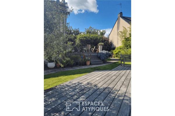 Maison bourgeoise années 30 rénovée avec piscine – Nantes Longchamp