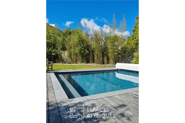 Maison bourgeoise années 30 rénovée avec piscine – Nantes Longchamp