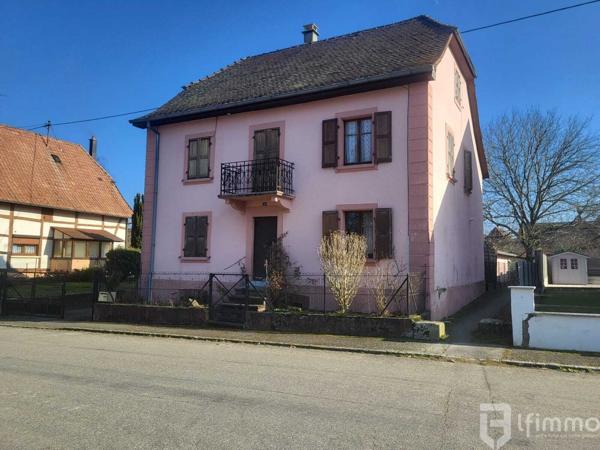 Maison à rénover -133 m² habitables sur 605 m² de terrain