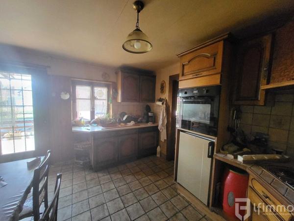 Maison à rénover -133 m² habitables sur 605 m² de terrain