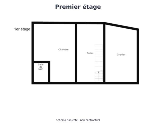 Maison à vendre 3 pièces 43 m² Deville