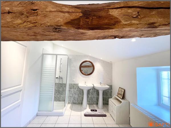 Magnifique Longère Charentaise en pierre, 6 chambres, 5 sdb, piscine, jardin d'hiver, garage, jardin.