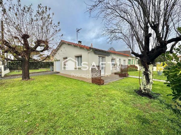 PAVILLON PLAIN PIED 3 CHAMBRES ET GARAGE A NIORT !