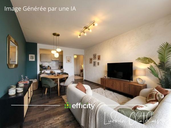 Appartement 2 pièces - 46 m²