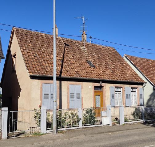 Maison à rénover, avec garage et jardin au centre-ville de Haguenau
