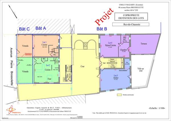 Immeubles CHILLY-MAZARIN 2 étages & 3 étages 509 m²
