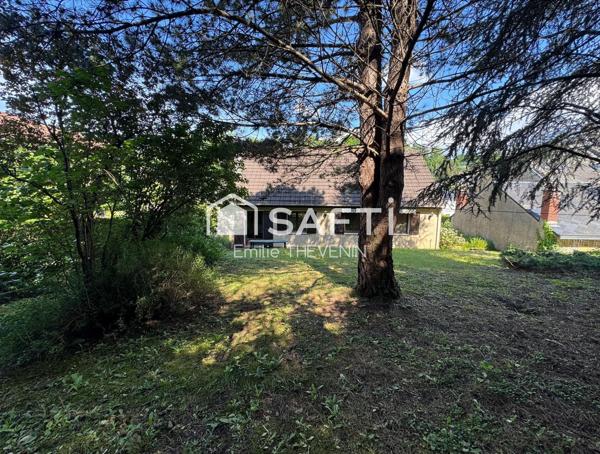 Maison - 90m2 - 3 chambres - terrain arboré
