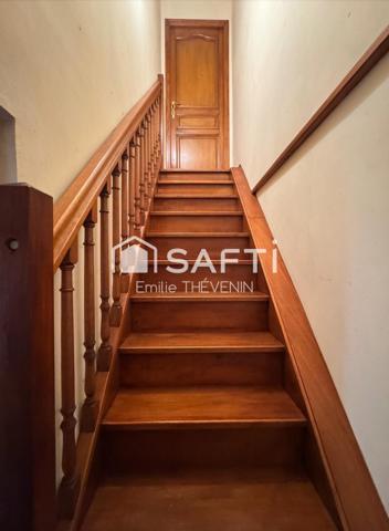 Maison - 90m2 - 3 chambres - terrain arboré