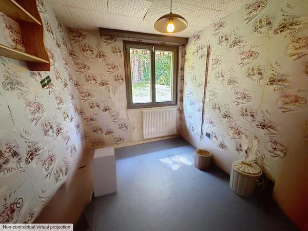 Maison - 90m2 - 3 chambres - terrain arboré
