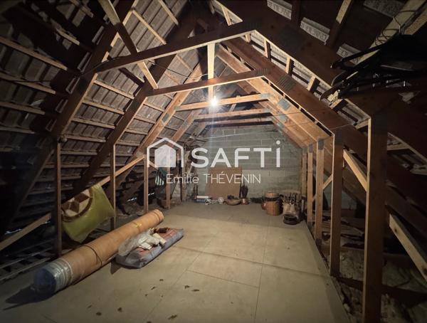 Maison - 90m2 - 3 chambres - terrain arboré