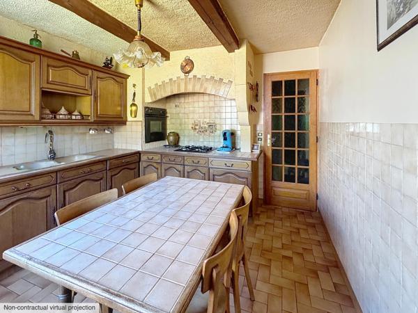 Maison - 90m2 - 3 chambres - terrain arboré