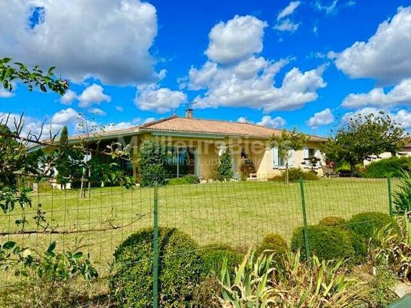 Ordan-Larroque / En exclu / Maison plain-pied - jardin - sous-sol