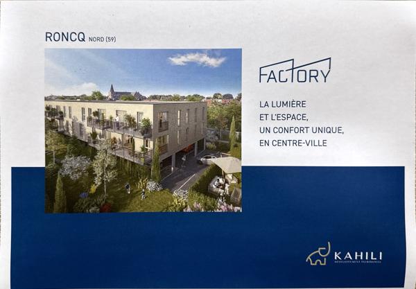 Achat appartement Roncq - 3 pièce(s) - 60 m² - 249 000 €