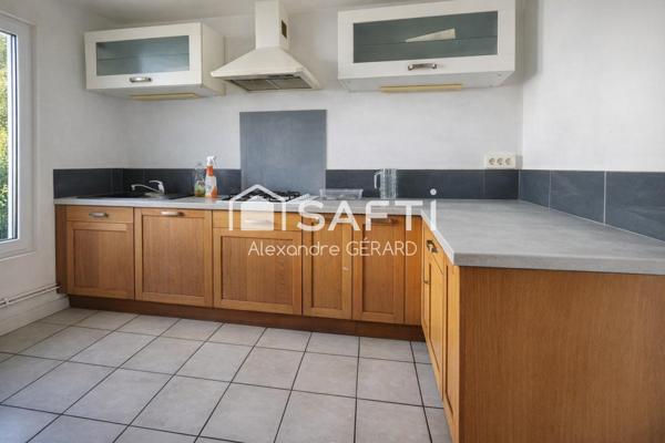 Maison 3 chambres + grand garage