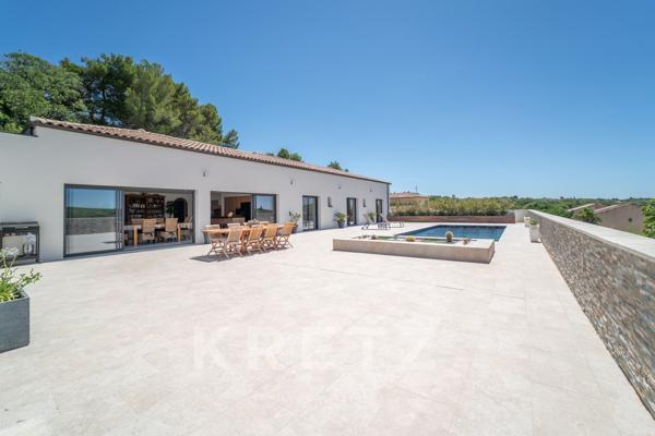 Villa contemporaine proche de Béziers