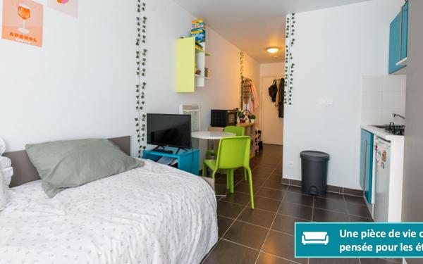 Appartement à vendre    1 pièce • 18,78 m2 Rennes