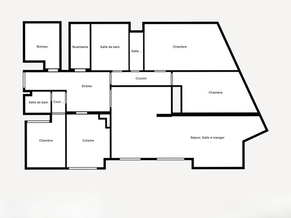 Appartement Sète 5 pièces 135 m²