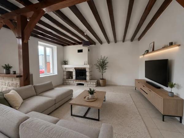 Maison située sur la commune de Mehun-Sur-Yèvre avec écoles,