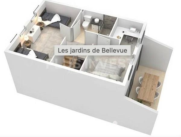 Maison neuve T3 Les jardins de Bellevue