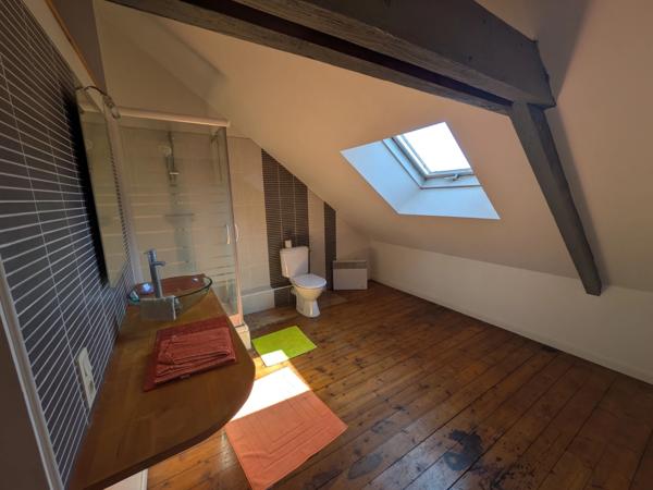PONTIVY HYPER CENTRE SPLENDIDE APPARTEMENT DE 198M² ENVIRON 4 NIVEAUX  AVEC TERRASSE EXTÉRIEURE et GARAGE