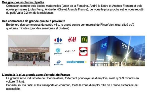 Appartement 2 pièces de 41 m² à Ormesson-sur-Marne (94490)