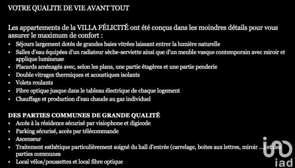 Appartement 2 pièces de 41 m² à Ormesson-sur-Marne (94490)