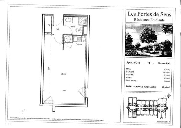 Appartement à vendre à Sens (89100)
