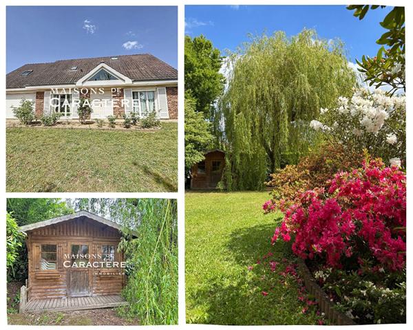 Maison familiale au sein d’un domaine recherché avec piscine, école et tennis – Marsinval