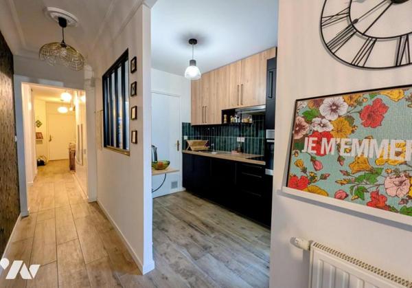 Nantes - Rond-point de Rennes - Appartement 65m² - 2 chambres - parking