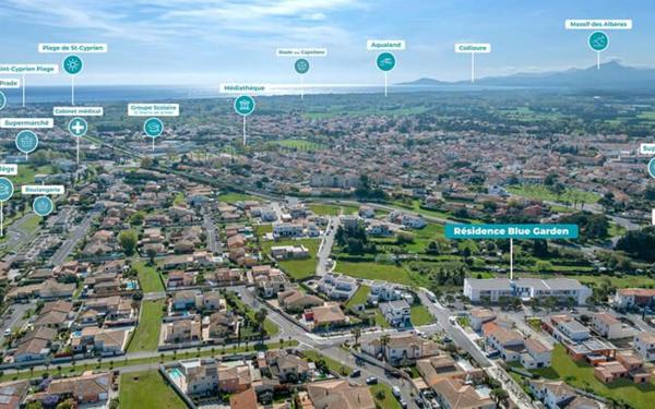 Appartement à vendre    1 pièce • 46,20 m2 Saint-Cyprien