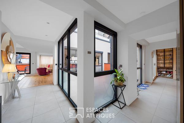 Appartement sur les toits