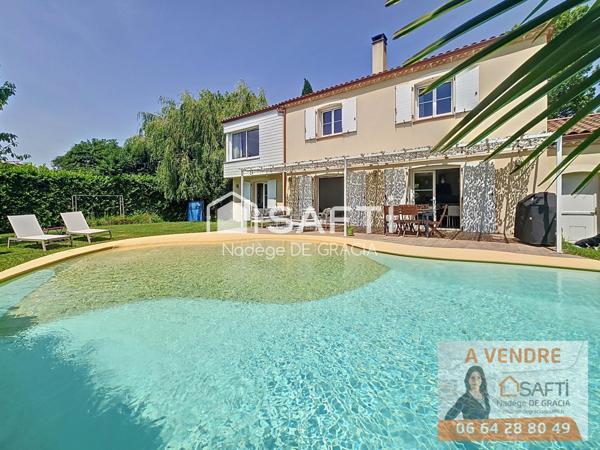 Magnifique maison récente T6 avec piscine & garage