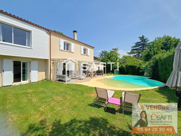 Magnifique maison récente T6 avec piscine & garage