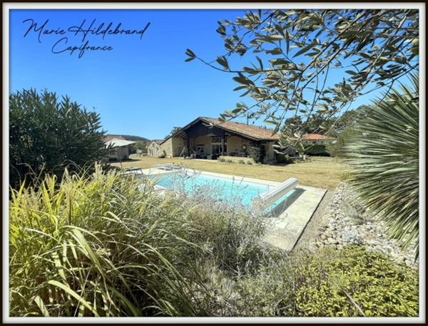 Maison en pierre de plus de 220m² - 5 chambres - jardin, piscine, dépendances - 3600m²
