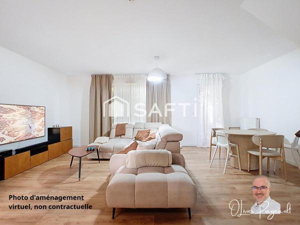 VILLA T5 EN TRIPLEX, MODERNE AUX PORTES DE LYON