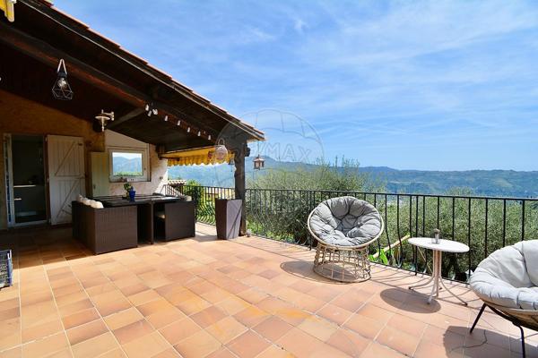 Maison 4 chambre(s) à vendre - Gattières, Alpes-Maritimes - 06