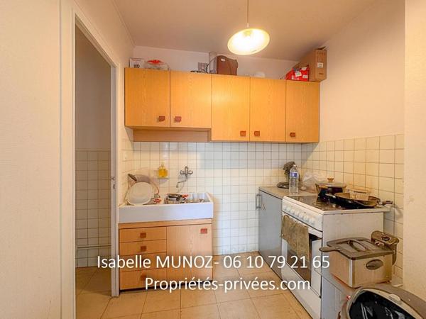 Ensemble de 2 Appartements F1 +F2, balcon, cave, garage