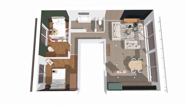 Vente                                                      Appartement
                        
                     3 pièces                      72 m2                     à Brive-la-Gaillarde