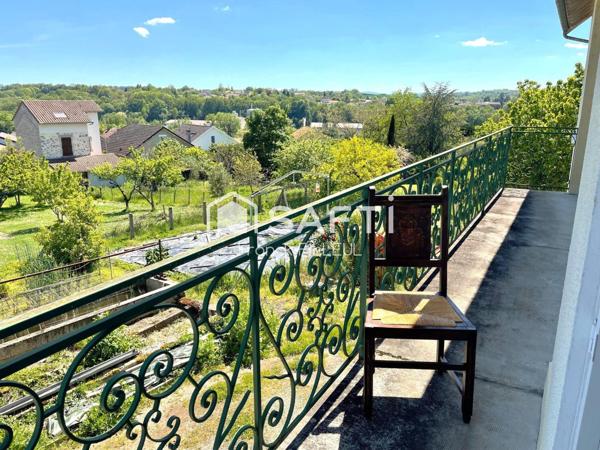 Maison avec appartement indépendant et jardin