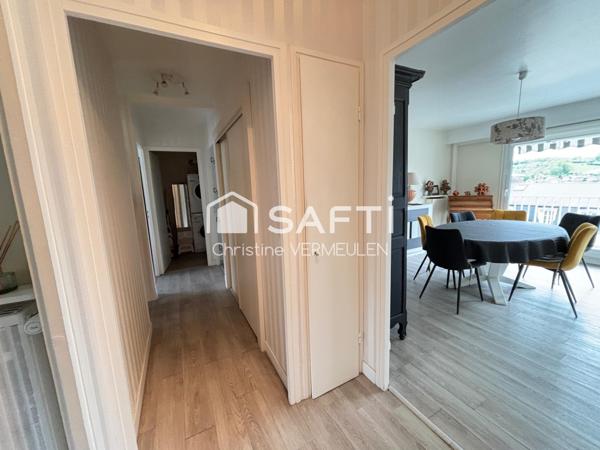 Appartement 80 m2 lumineux avec vue dégagée et ASCENSEUR