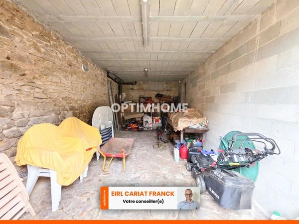 MAISON EN PIERRE DE 188 M2 SUR ÉTAGE, L’ENSEMBLE SUR 570 M² DE TERRAIN CLOS AVEC DES DÉPENDANCES >