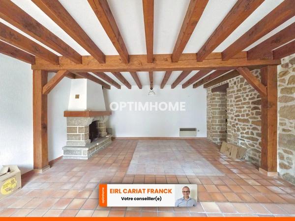 MAISON EN PIERRE DE 188 M2 SUR ÉTAGE, L’ENSEMBLE SUR 570 M² DE TERRAIN CLOS AVEC DES DÉPENDANCES >