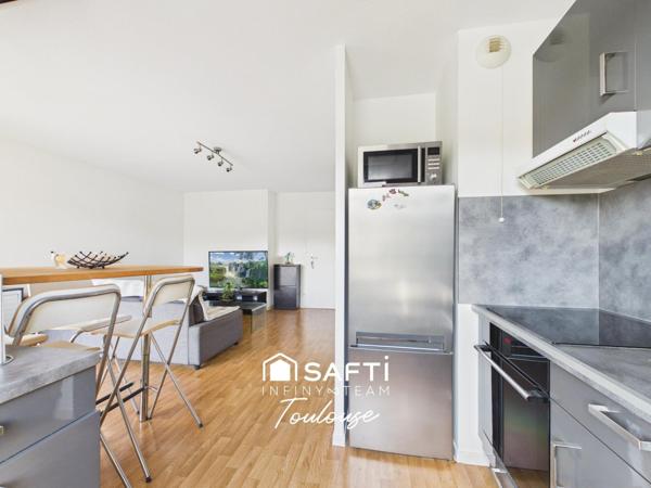 Fonbeauzard – T2 lumineux climatisé dans une petite résidence au calme